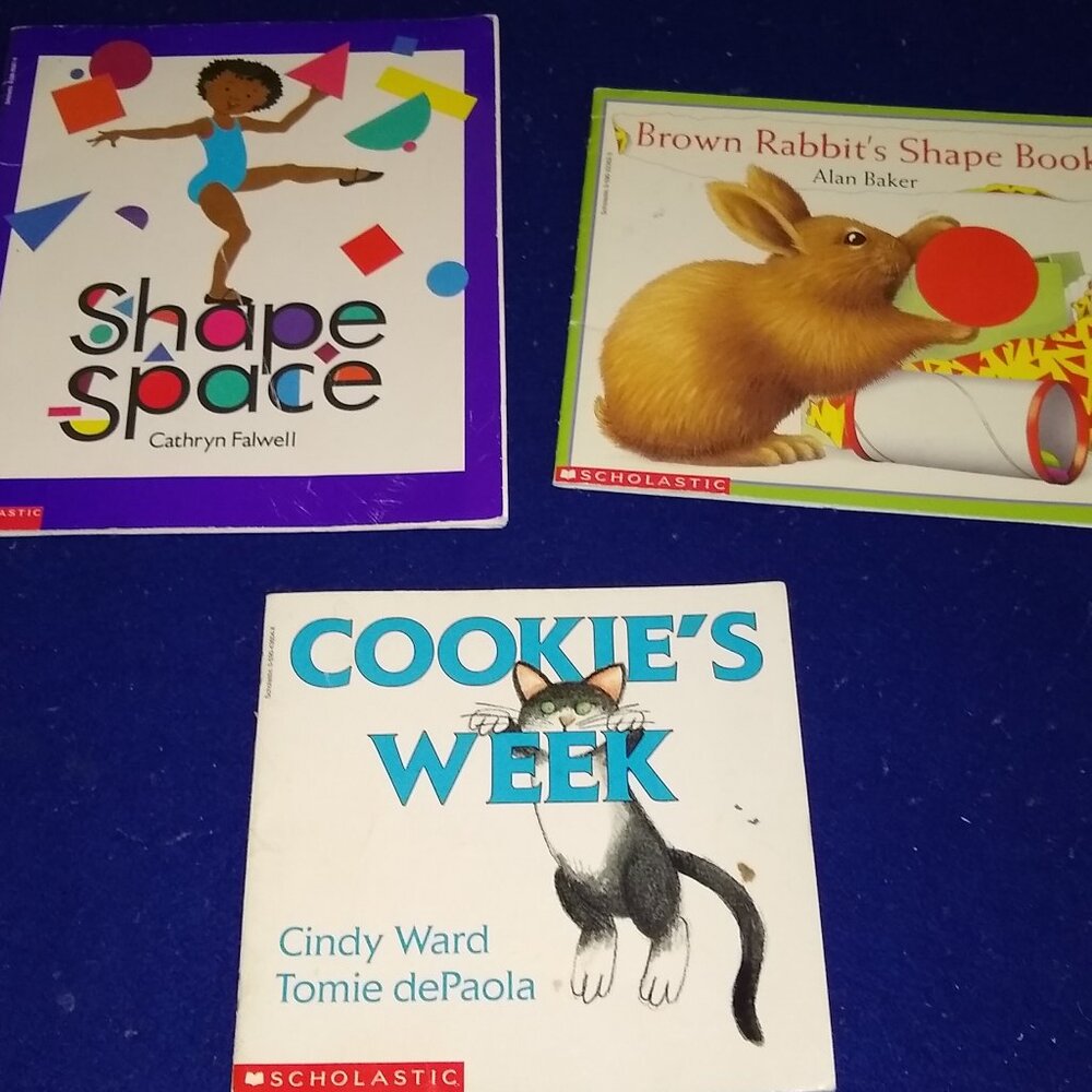 Cookie's Week by Ward + Brown Rabbit's Shape by Baker + Shape Space by Falwell